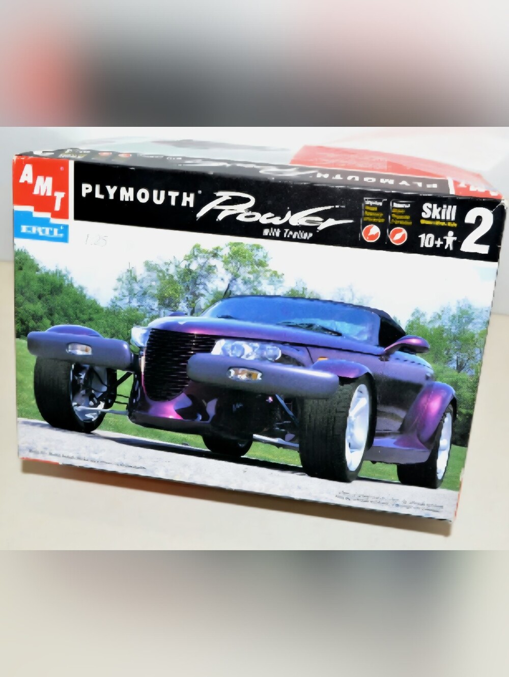 NEW Vintage AMT ERTL Plymouth Prowler w/ Trailer Model Kit 1:25 Scale Sealed